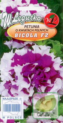 Nasiona Petunia Pełna Bicola F2